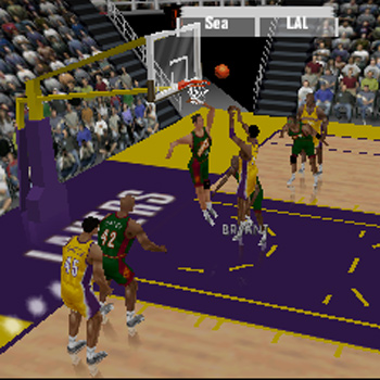 Kobe Bryant In NBA Courtside [1998 Video Game]