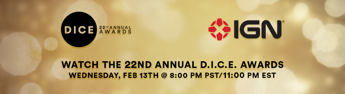 22nd Annual D.I.C.E. Awards - Livestream