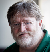 <h2>Gabe Newell, President and Co-Founder, Valve Corporation</h2>