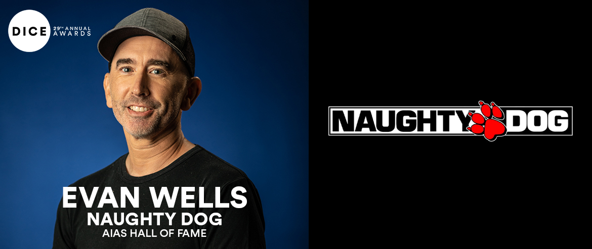 29th Annual DICE Awards Hall of Fame Award - Naughty Dog's Evan Wells