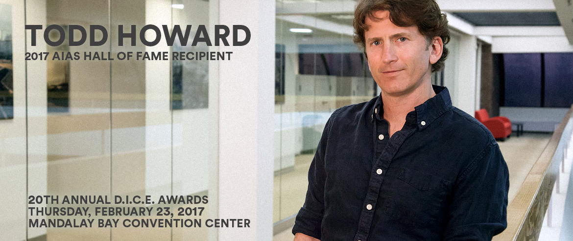 2017 AIAS Hall of Fame, Todd Howard