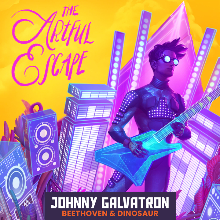 The Artful Escape Game Director, Johnny Galvatron (Beethoven and Dinosaur)