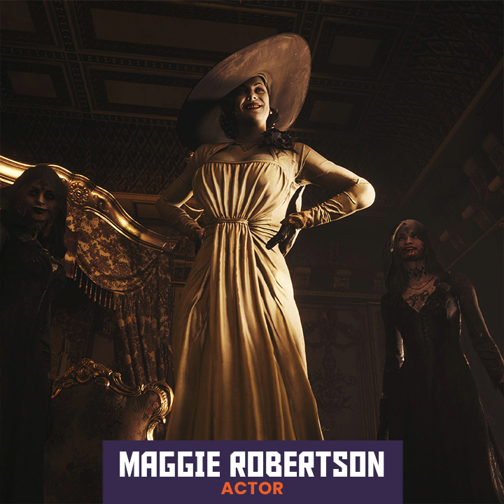 Resident Evil Village Actor Maggie Robertson
