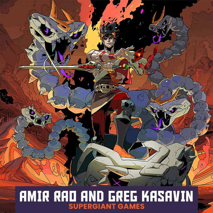 Supergiant Games' Amir Rao and Greg Kasavin